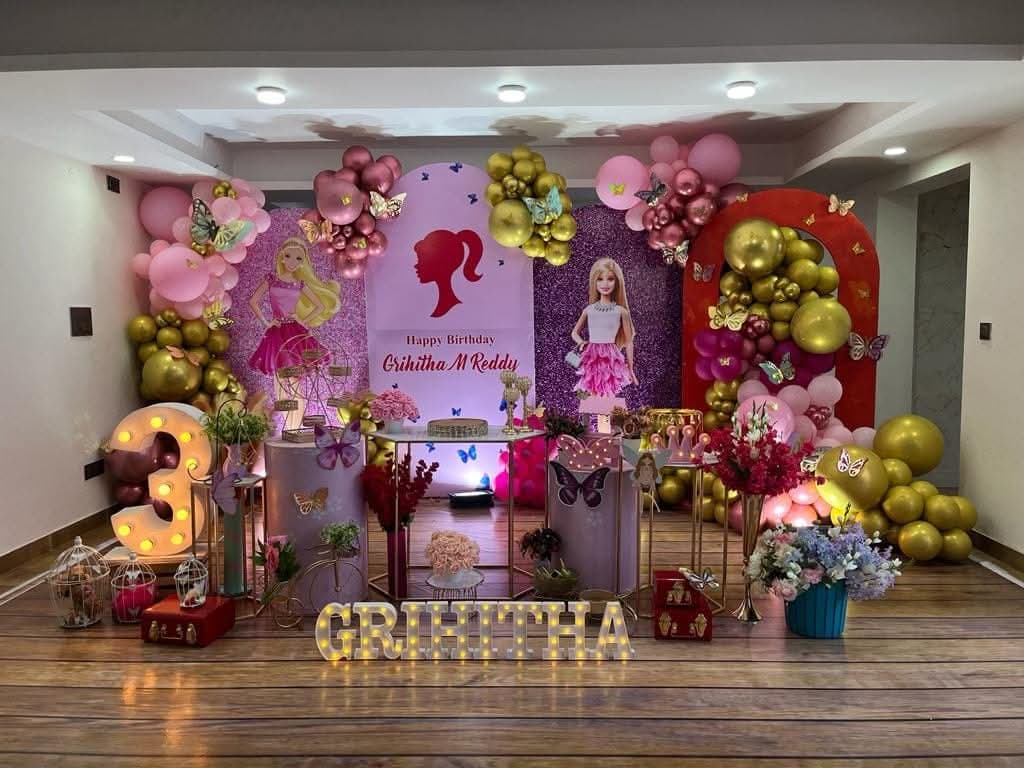 Themed Birthday Setup